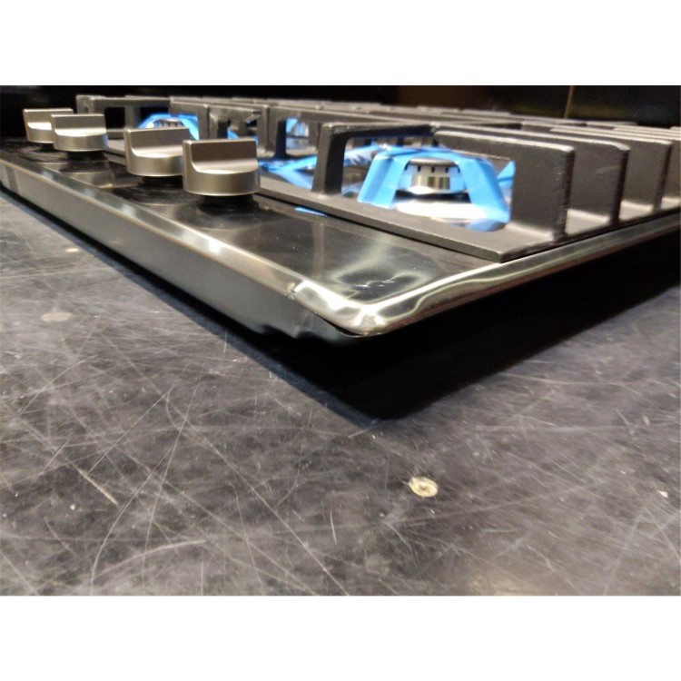 Refurbished Hoover HMK6GRK3X 60cm 4 Burner Gas Hob Stainless Steel