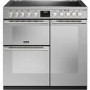 Refurbished Stoves Sterling Deluxe D900Ei 90cm Electric Range Cooker Stainless Steel
