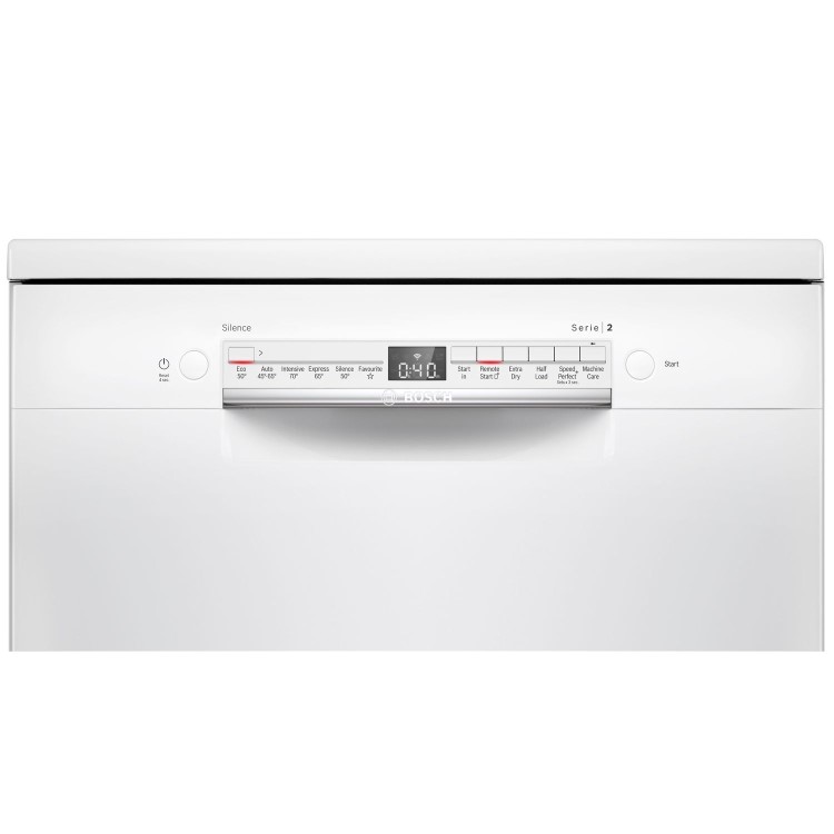 Bosch Series 2 13 Place Settings Freestanding Dishwasher - White