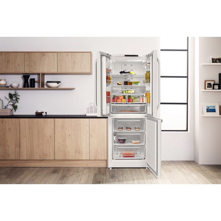 Hotpoint 452 Litre 60/40 Freestanding Total No Frost Fridge Freezer - White