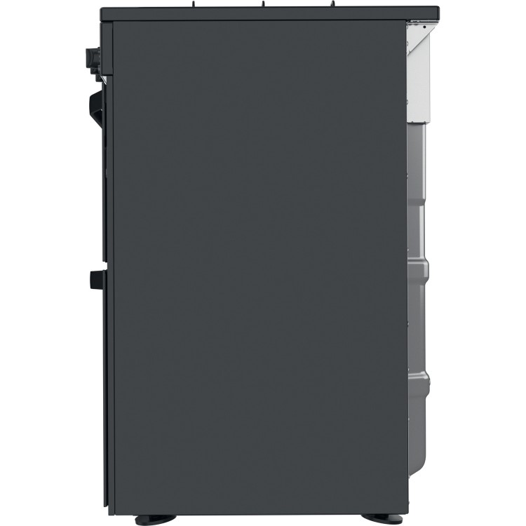 Hotpoint 60cm Gas Cooker - Black