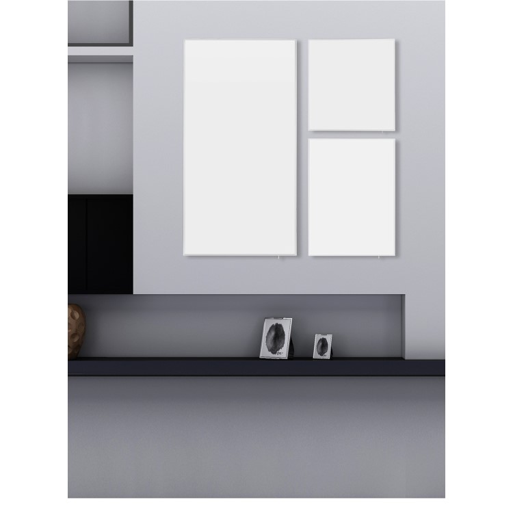 Refurbished electriQ 700W Infrared Wall Mountable Panel Heater - Low Energy