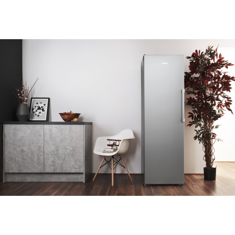 HOTPOINT UH6F1CG 222 Litre Freestanding Upright Freezer 167cm Tall Frost Free 60cm Wide - Graphite