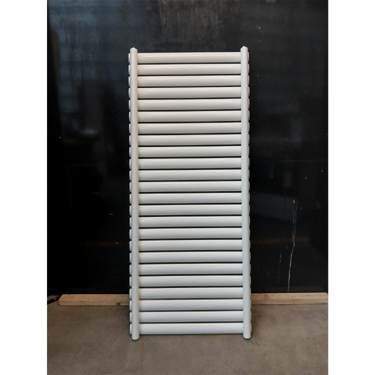 Refurbished White Electric Horizontal Designer Radiator 2kW with Wifi Thermostat - H600xW1416mm - IPX4 Bathroom Safe