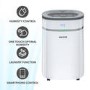 Refurbished electriQ 20L Low-Energy Smart Laundry Dehumidifier and HEPA UV Air Purifier