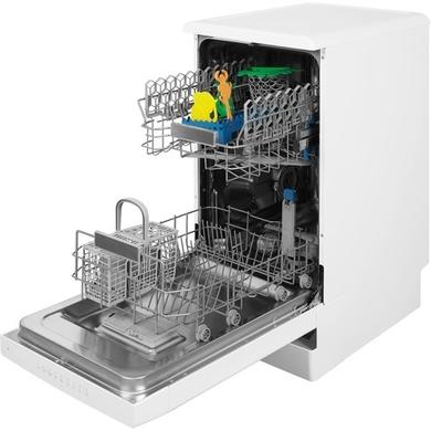 Indesit Push&Go Freestanding Slimline Dishwasher - White