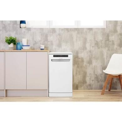 Indesit Push&Go Freestanding Slimline Dishwasher - White