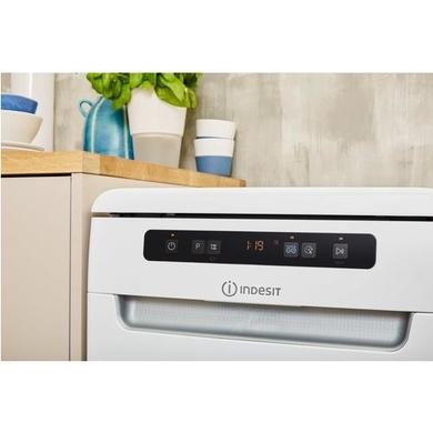 Indesit Push&Go Freestanding Slimline Dishwasher - White
