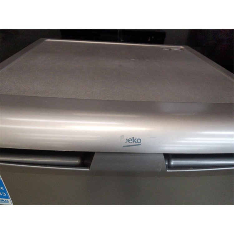 Refurbished Beko UF584APS Freestanding 85 Litre Under Counter Freezer Silver