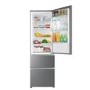 Refurbished Haier HTR3619FNMP Freestanding 345 Litre 70/30 Fridge Freezer Stainless Steel