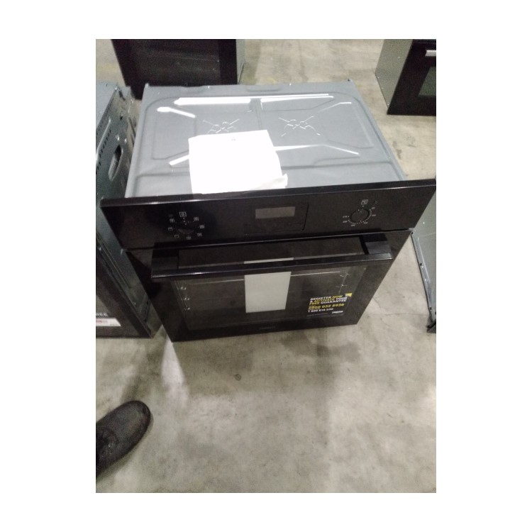 Refurbished Zanussi Series 20 ZOHNX3K1 60cm Single Built In Electric Oven Black