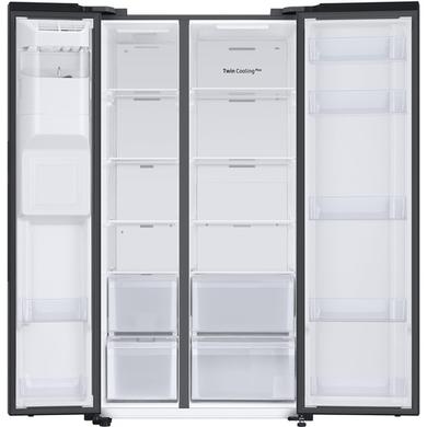 Refurbished Samsung RS67A8810B1 Freestanding 609 Litre 65/35 Frost Free American Fridge Freezer Black