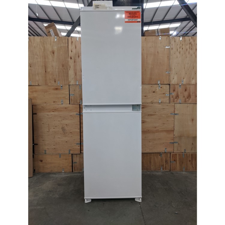 Refurbished Hotpoint HBC185050F1 Integrated 230 Litre 50/50 Frost Free Fridge Freezer White