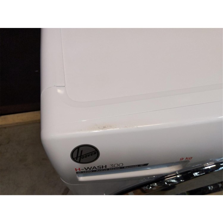 Refurbished Hoover H-WASH 300 H3WS495TACE-80 Freestanding 9KG 1400 Spin Washing Machine White