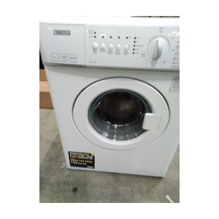 Refurbished Zanussi ZWC1301 Freestanding 3KG 1300 Spin Compact Washing Machine White