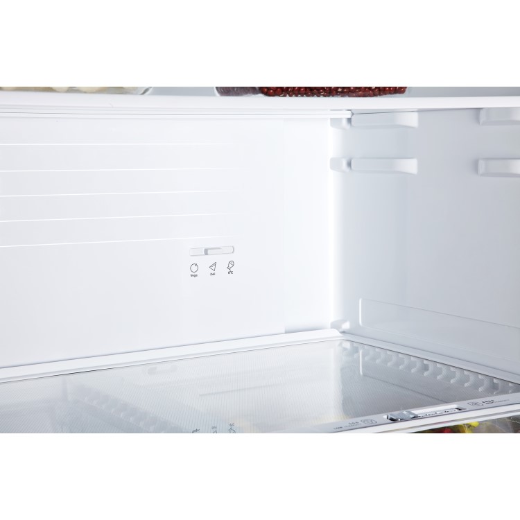 Fridgemaster 378 Litre Four Door American Fridge Freezer With Multiflow  - Silver