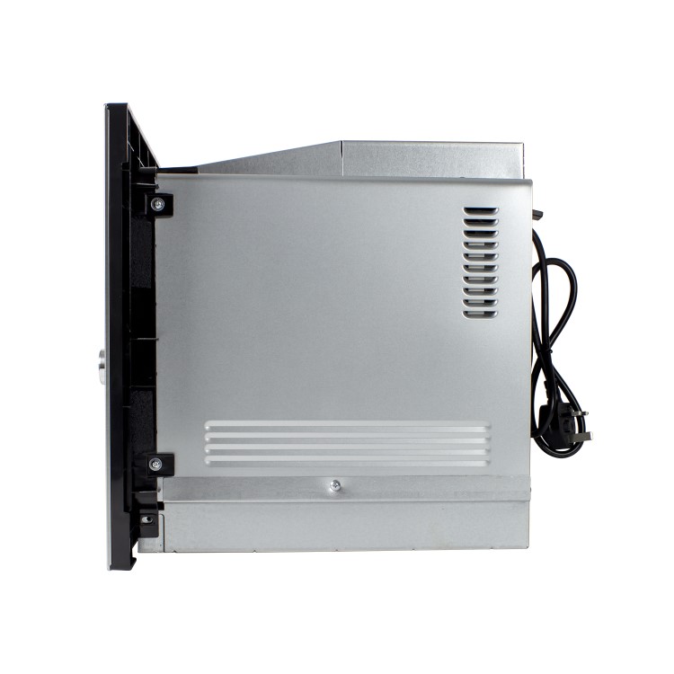 Refurbished electriQ Built-In 900W Microwave - Stainless Steel