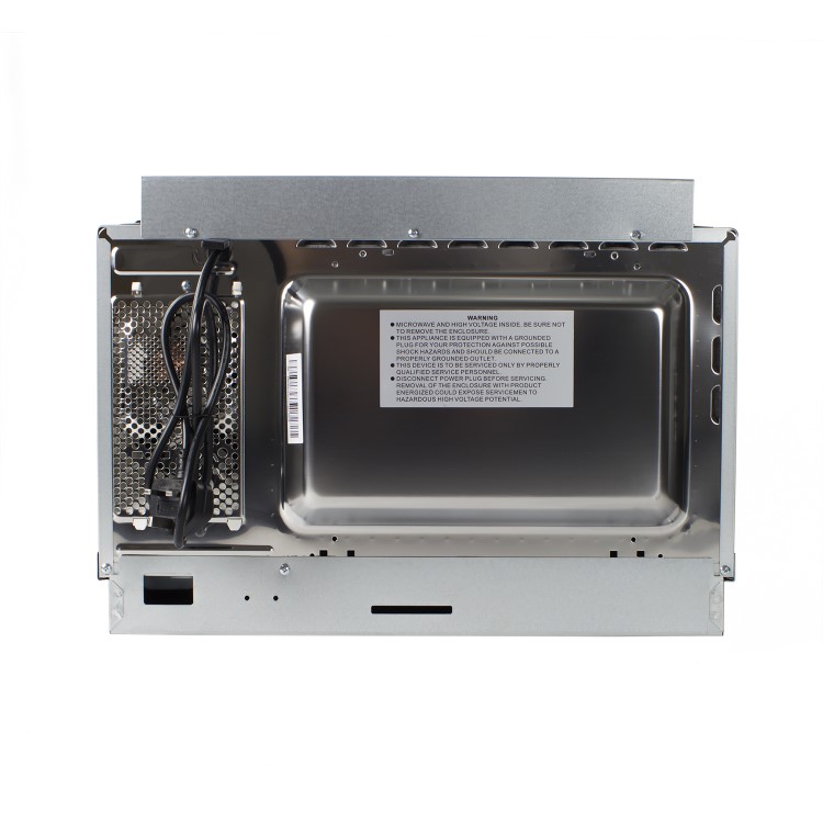 Refurbished electriQ Built-In 900W Microwave - Stainless Steel