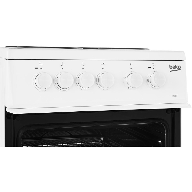 Beko 50cm Electric Cooker - White