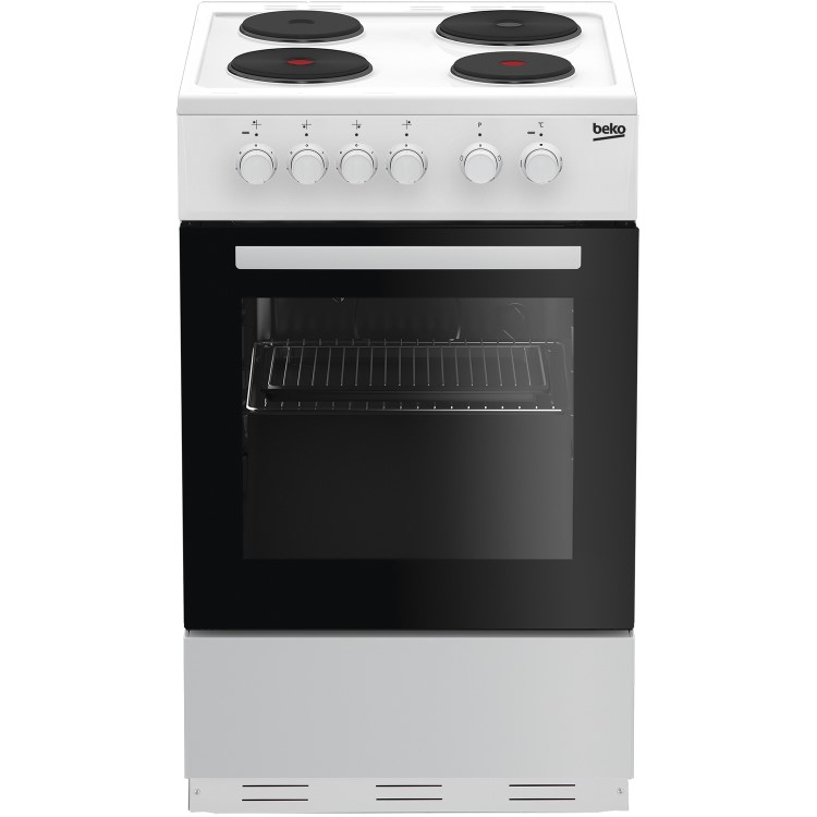 Beko 50cm Electric Cooker - White