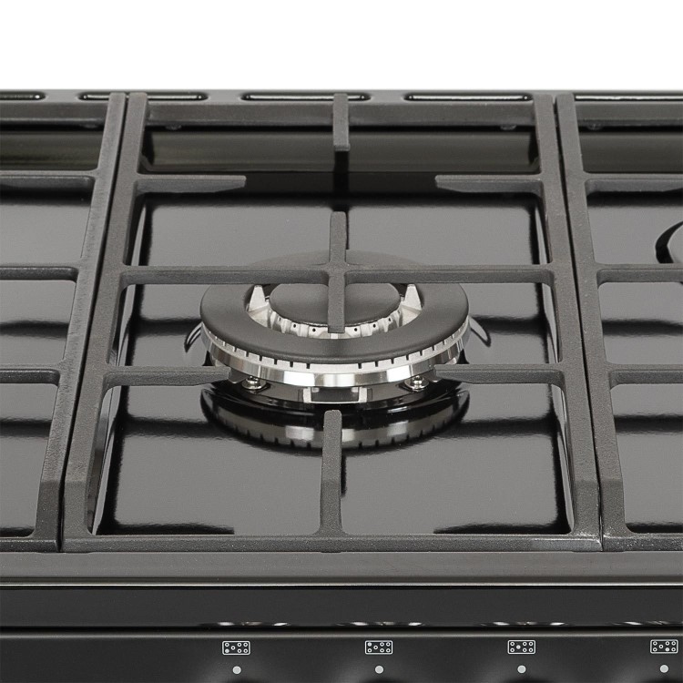 Refurbished electriQ EQRANGEDF100SS 100cm Dual Fuel Range Cooker Stainless Steel