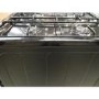 Refurbished electriQ EQRANGEDF100BLK 100cm Dual Fuel Range Cooker Black