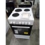 Refurbished electriQ EQEC50W1 50cm Electric Solid Single Cooker