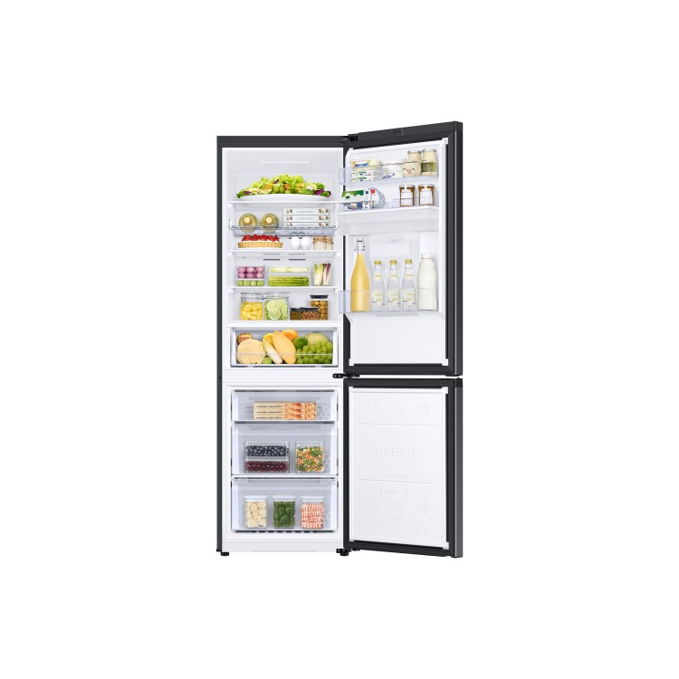 Samsung Series 8 341 Litre 70/30 Total No Frost Freestanding Fridge Freezer - Black