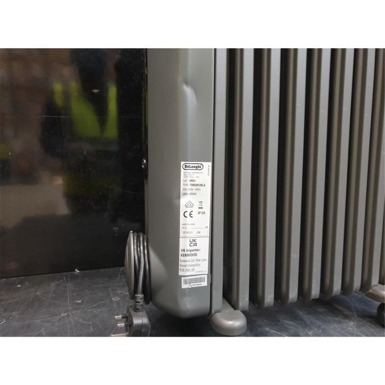 Refurbished Delonghi TRRS0920E Radia S 2kW Oil Filled Radiator - Grey