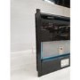 Refurbished Bosch Serie 6 DBB67AM60B 60cm Flush Integrated Cooker Hood With Fold-out Glass Panel Black