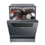 Refurbished Hoover H-DISH 500 HF5C7F0A-80 15 Place Freestanding Dishwasher Graphite