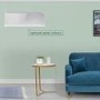 Refurbished electriQ Easy-Fit 9000 BTU A++ WiFi Smart Wall-Mounted Split Air Conditioner with Heat Pump and  4.5-Meter Pipe Kit