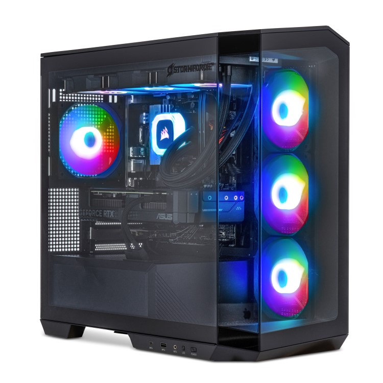 Refurbished Stormforce Prism Intel Core i9-14900KF 32GB RAM 2TB SSD RTX 4080 Super Windows 11 Gaming PC