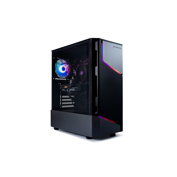 StormForce Onyx Ryzen 5 5500 16GB RAM 1TB SSD RTX 4060 Windows 11 Gaming PC