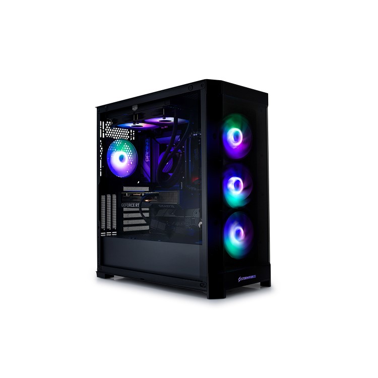 Refurbished StormForce Crystal AMD Ryzen 9 5900X 32GB 2TB RTX 4070 Super Windows 11 Gaming PC