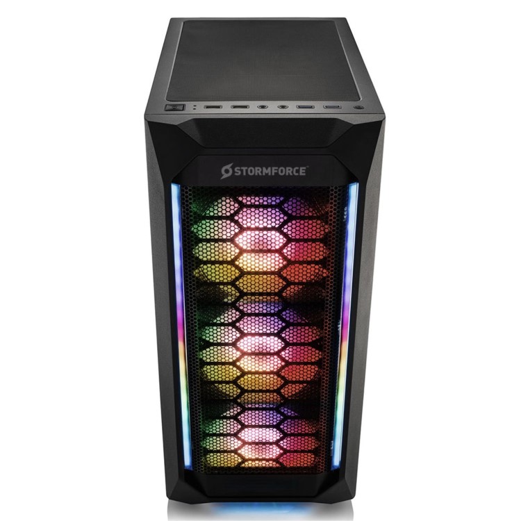 StormForce Onyx Intel Core i5-12400F 16GB RAM 1TB SSD RTX 5060 Windows 11 Gaming PC