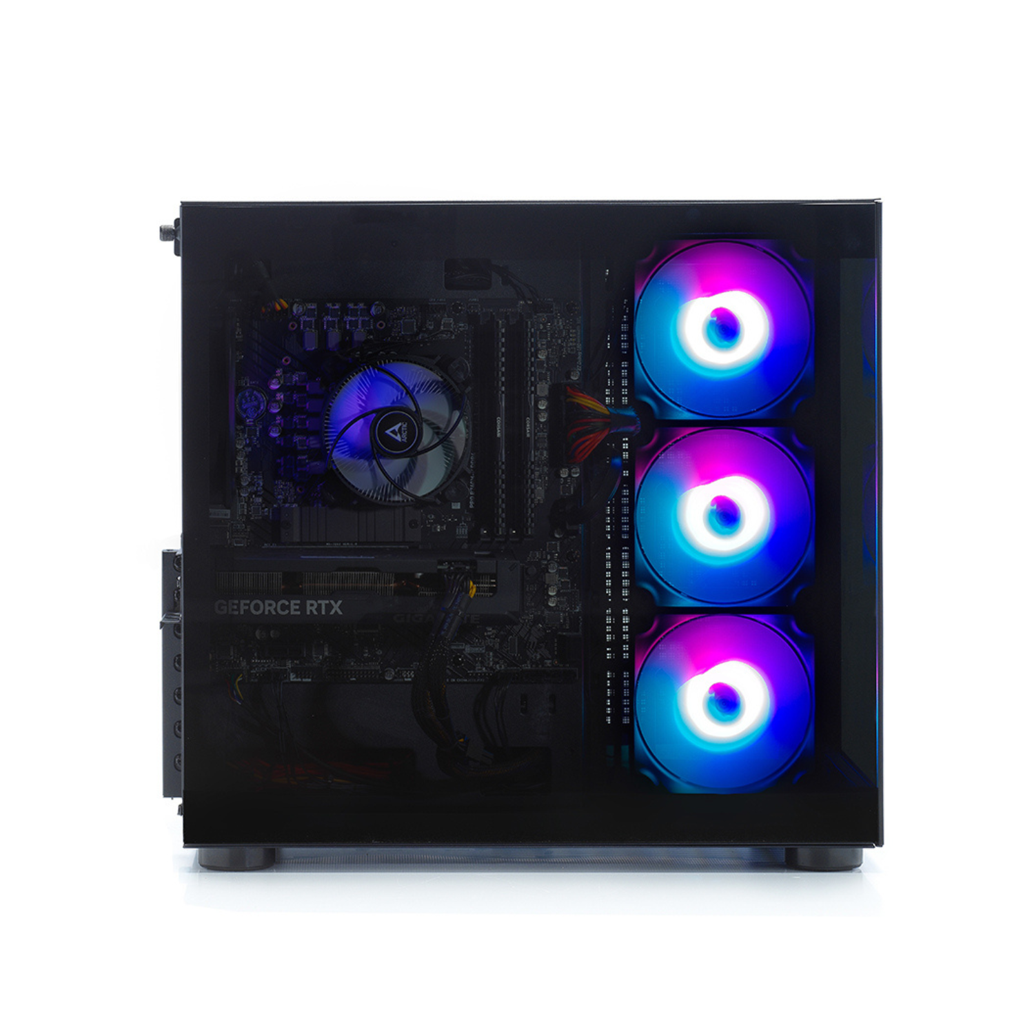 Stormforce Red Computer StormForce Sentinel AMD Ryzen 7 7800X3D 32GB RAM 1TB SSD RTX 5070 ...