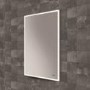 GRADE A1 - Rectangular LED Bathroom Mirror with Demister 400 x 700mm- HiB Air 40 