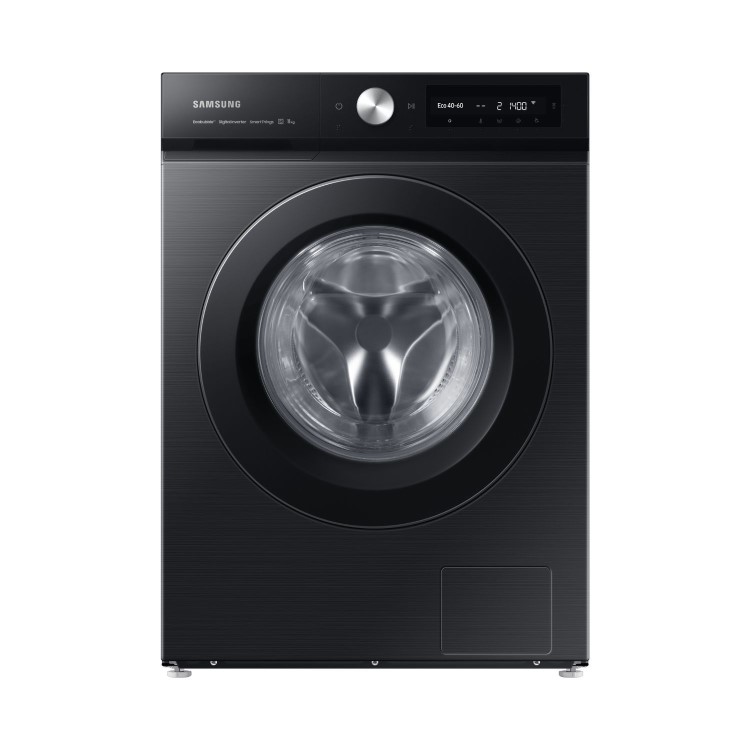 Refurbished Samsung Series 5+ WW11BB504DABS1 Freestanding 11KG 1400 Spin Washing Machine Black
