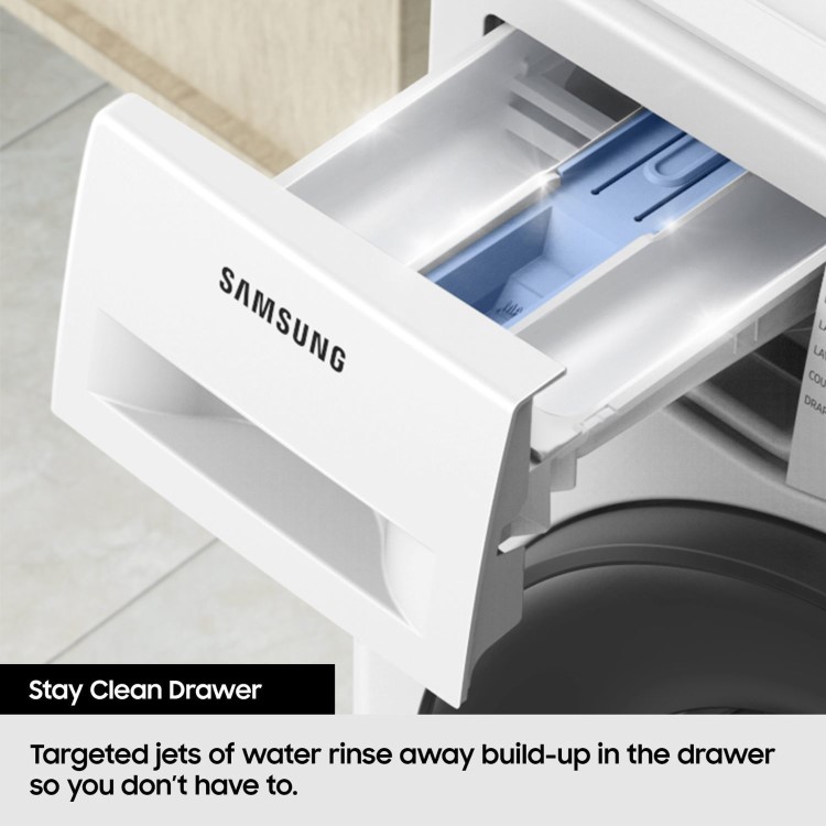 Refurbished Samsung Series 5+ WW11BB504DABS1 Freestanding 11KG 1400 Spin Washing Machine Black