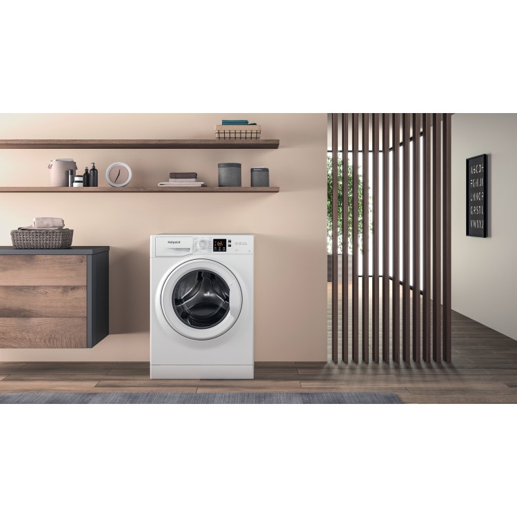 Hotpoint Anti-Stain 7kg 1400rpm Washing Machine - White