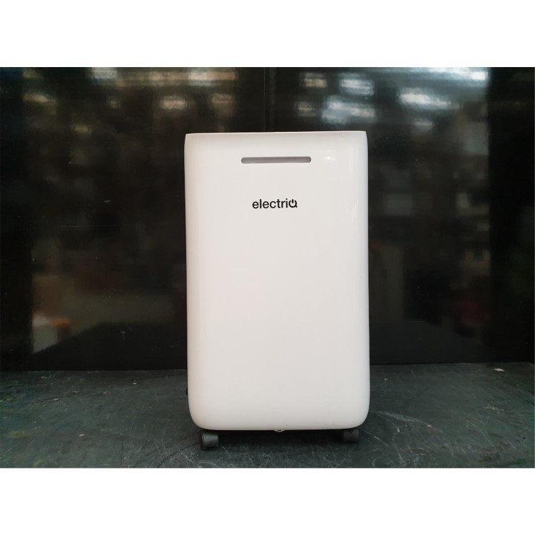 Refurbished electriQ 12L Quiet Low-Energy Dehumidifier with Air Purifier