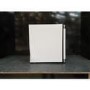 Refurbished electriQ eiQ48DFCHWHT 48 Litre Drinks Fridge White with Chrome Strips