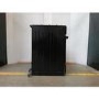 Refurbished electriQ EQRANGE90GASBLACK 90cm Single Oven Gas Range Cooker Black