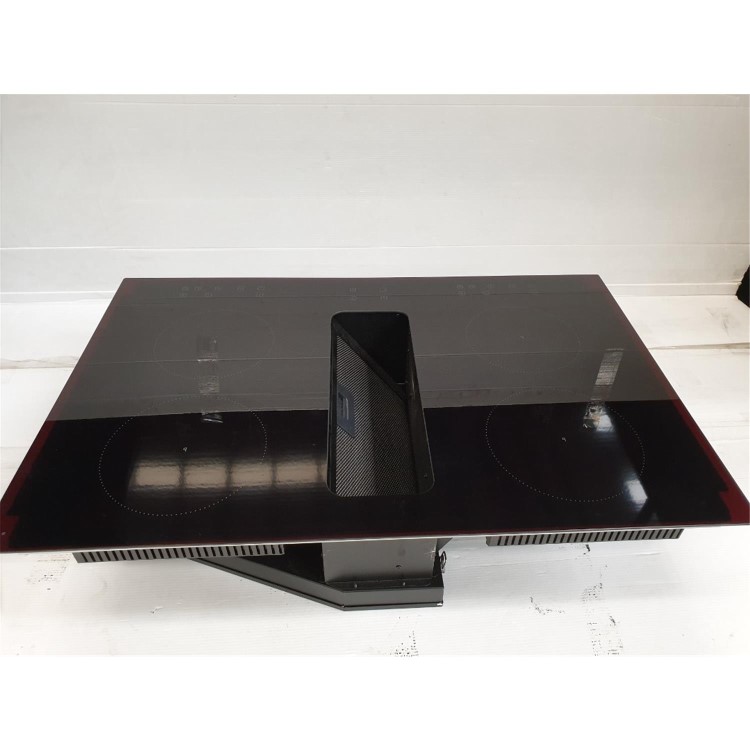 Refurbished electriQ eIQ80INDD 80cm 4 Zone Induction Hob with Built In Extractor