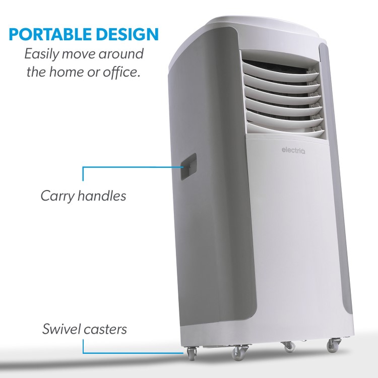 Refurbished electriQ 12000 BTU Portable Air Conditioner