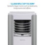 Refurbished electriQ 12000 BTU Portable Air Conditioner