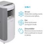 Refurbished electriQ 12000 BTU Portable Air Conditioner