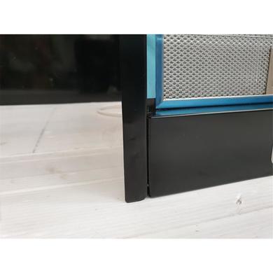 Refurbished Bosch Serie 6 DBB67AM60B 60cm Flush Integrated Cooker Hood With Fold-out Glass Panel Black