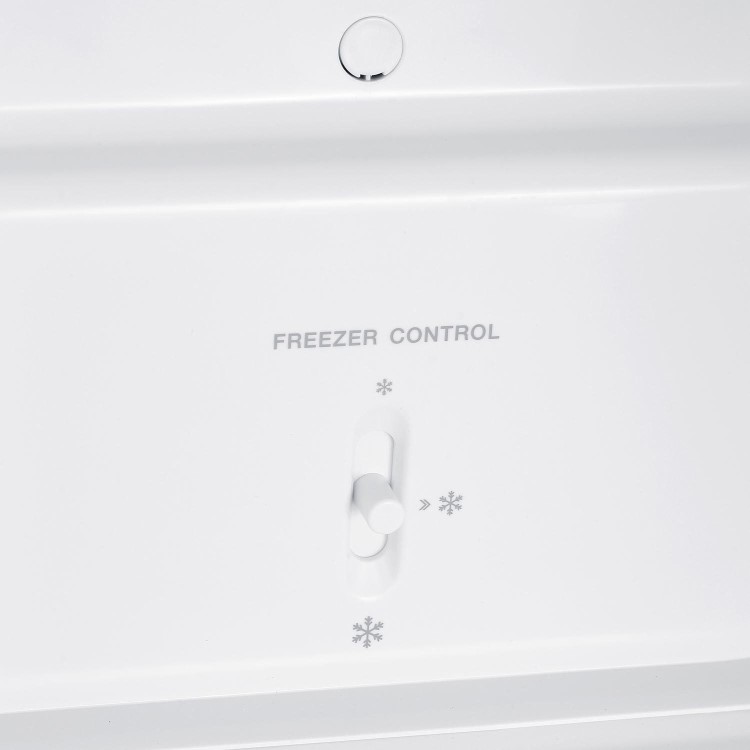 electriQ 245 Litre 50/50 Freestanding Fridge Freezer - Stainless Steel